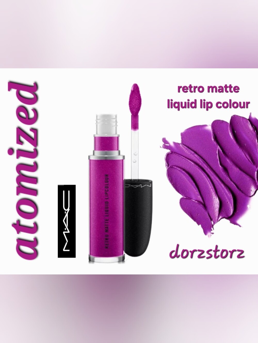 MAC Liquid Lip Colour • ATOMIZED • 0.17 oz • New in box • RARE Limited Edition